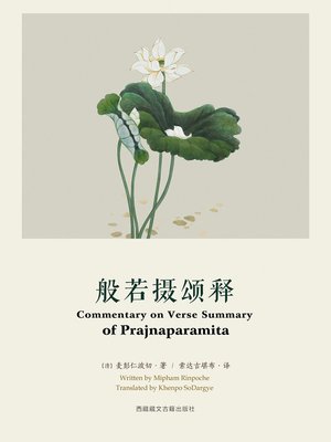 cover image of 般若摄颂释